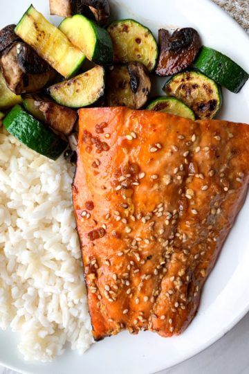 asian bbq salmon