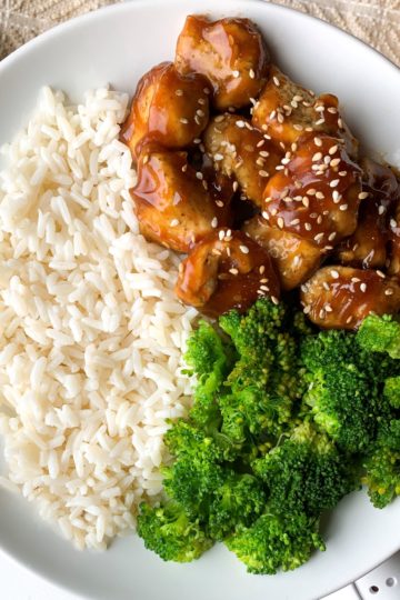 healthy general tsos chicken