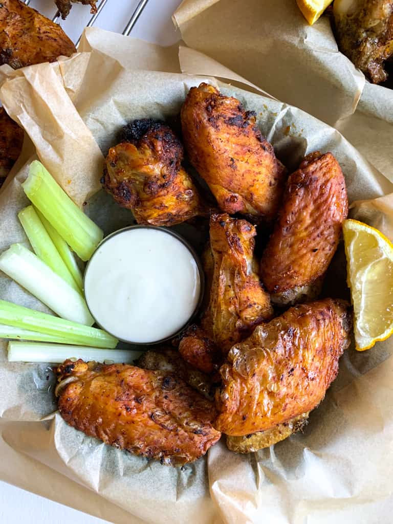 crispy air fryer chicken wings