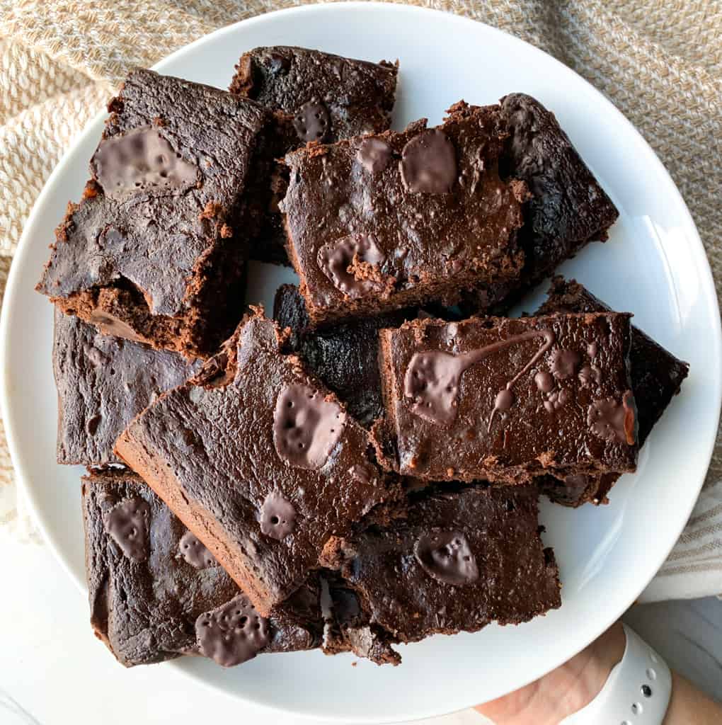 secret ingredient gluten free fudge brownies