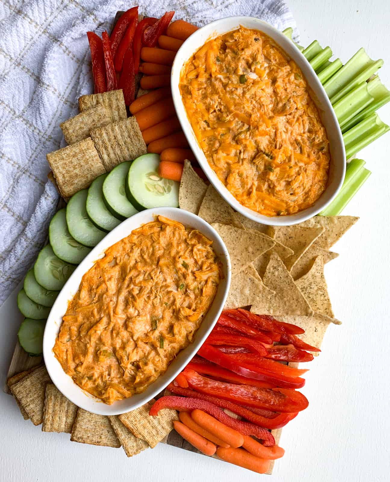 Healthier Buffalo Chicken Dip