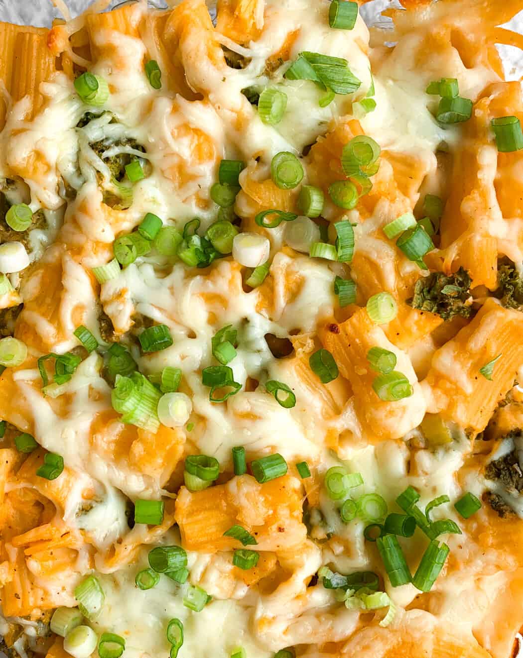 buffalo chickpea pasta bake