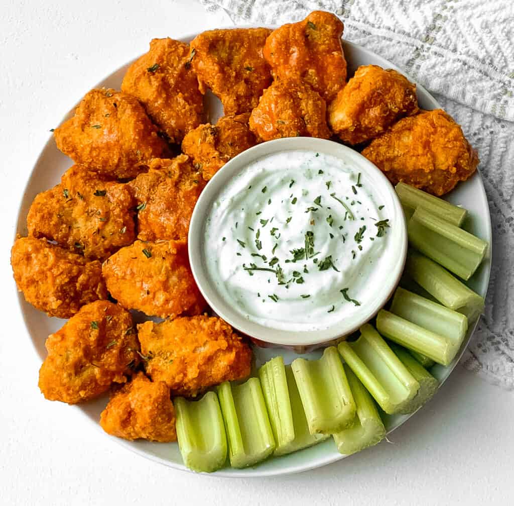 air fried buffalo chicken nuggets