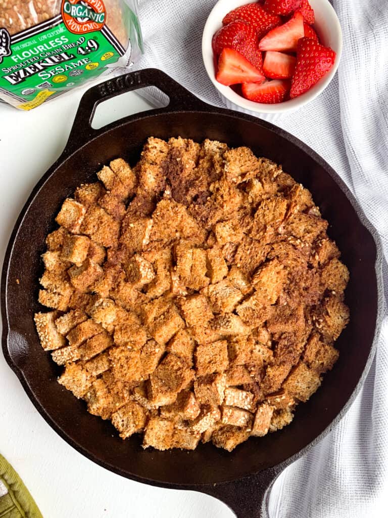 gingerbread french toast bake