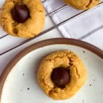 healthy peanut butter blossoms