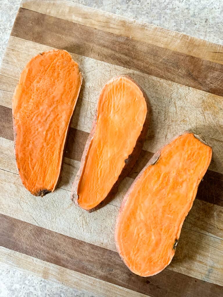 sweet potato toasts: 3 ways