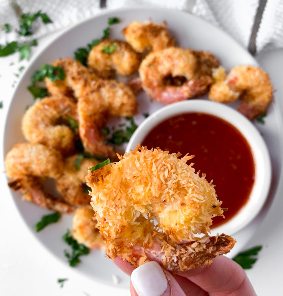 air fryer coconut shrimp