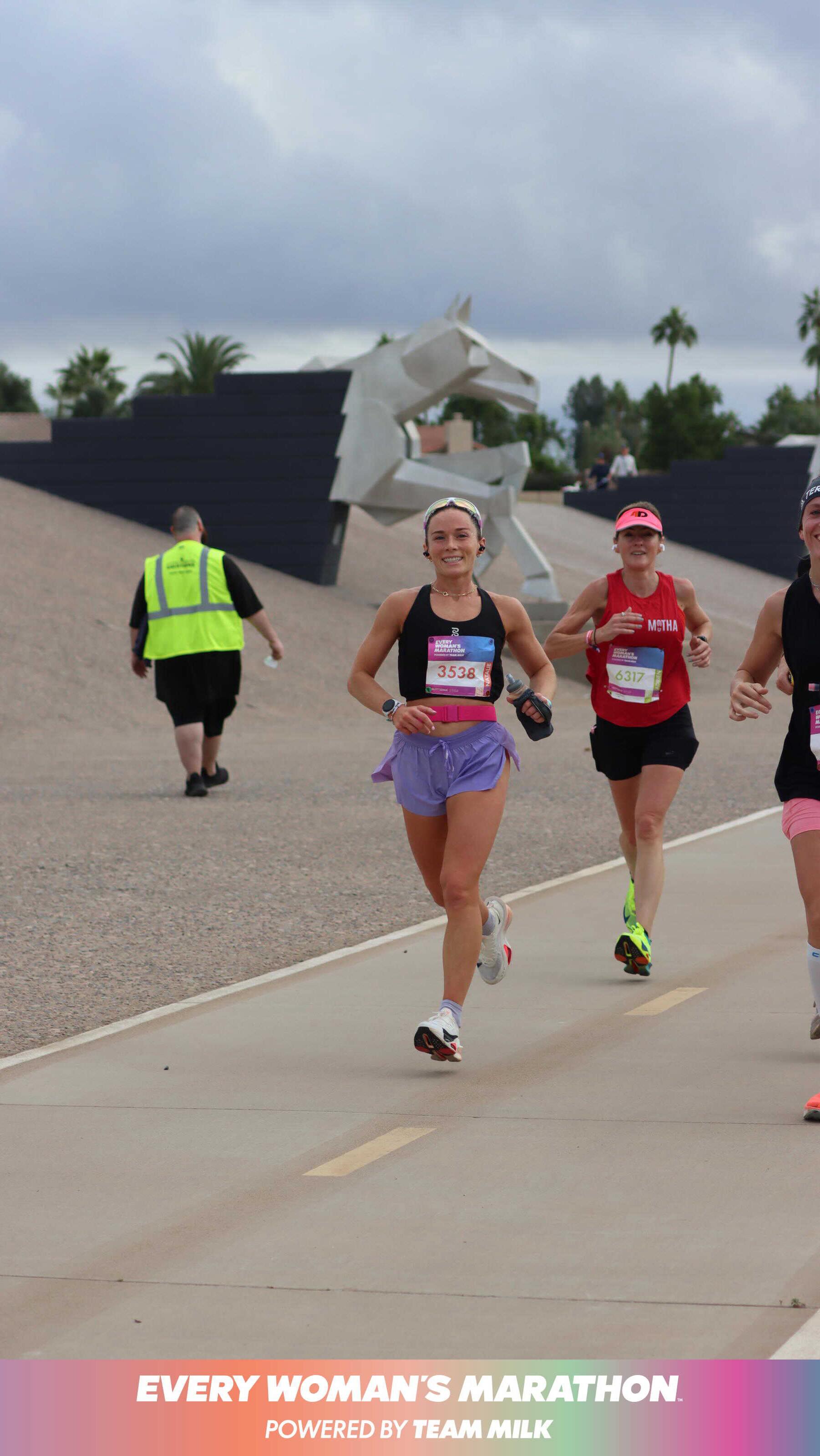 Trying to recap this entire race weekend with @everywomansmarathon & #TeamMilk thanks to @lehighvalleydairy was harder than I thought. Trying to summarize how inspiring, motivating and encouraging this event was is hard to put into words. 

From the moment I landed to the moment I left, I had a smile on my face. Women are truly incredible. Doing the hard thing full of feminine power. Finding the mental strength when the miles got tough (and I think we can all agree they absolutely did). Yet finishing with a smile because we did it. 

Time to recover & obviously what better recovery than making chocolate milk with @lehighvalleydairy milk after a flight because you know my muscles are trying to recharge 😜 Huge thank you for being the best partner!! 🫶

If you ever thought about signing up for this marathon, I could give you a million reasons why it’s a huge YES and I’d run it back tomorrow if I could!! 

WHO RUNS THE WORLD 🏃‍♀️ #girls 

#Ad #EveryWomansMarathon #LehighValleyDairy #postmarathon #marathon #womenempowerment #raceday #LehighValleyMilk #lehighvalleyxEWM #TeamMilk