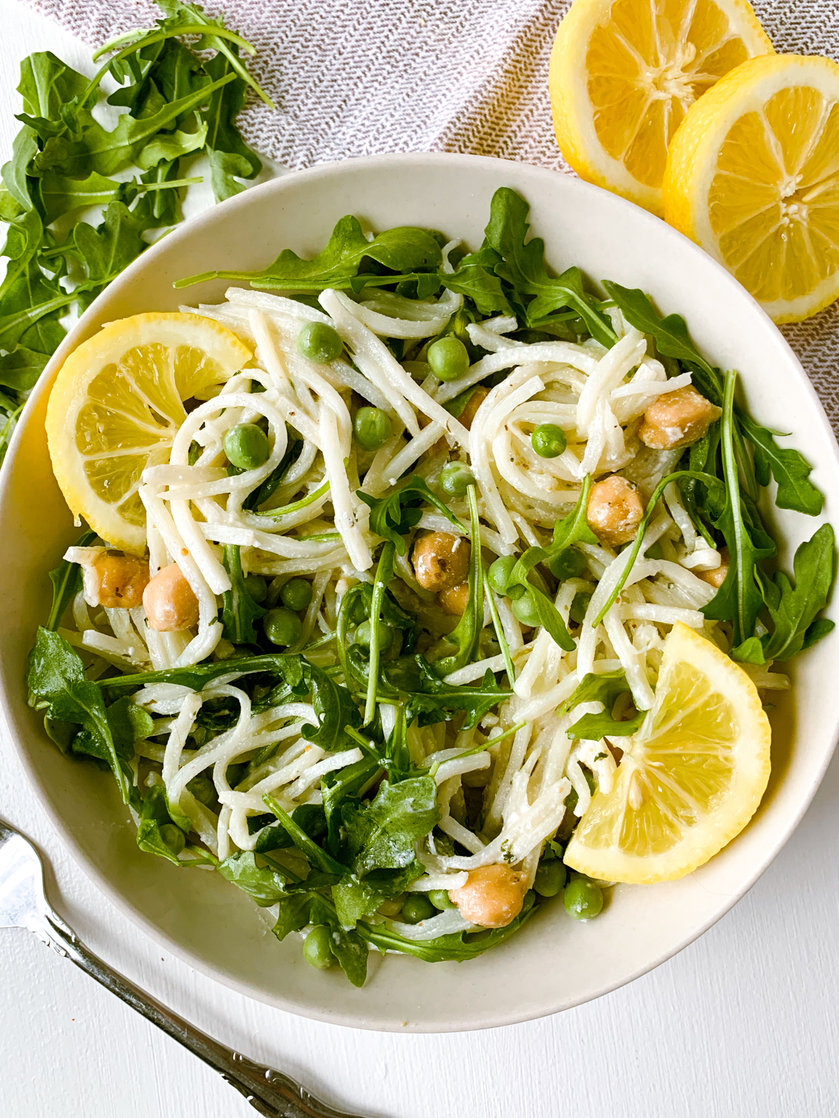 creamy lemon parsley pasta