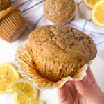 lemon poppy seed ricotta muffins