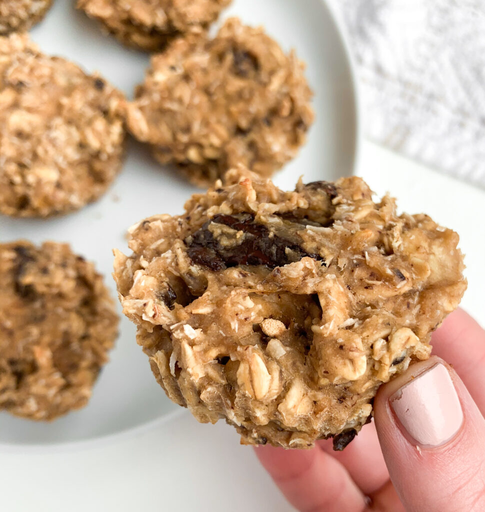 samoa baked oat cups