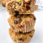 chocolate chip zucchini baked oatmeal cups