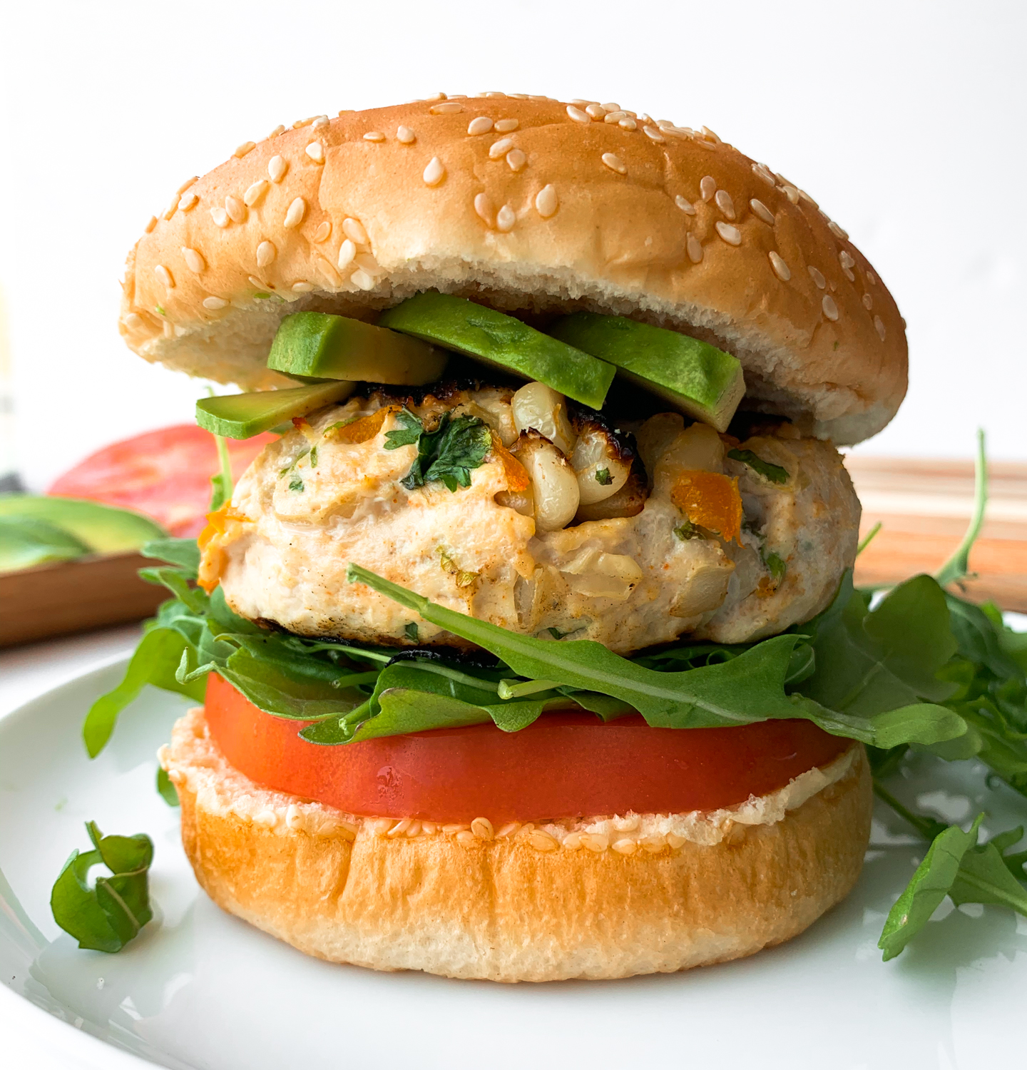 tex mex turkey burger