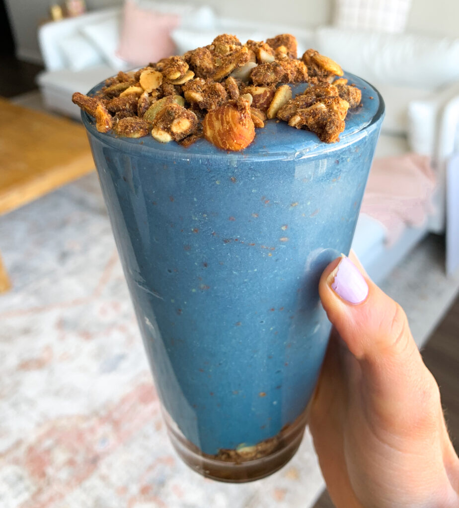 blueberry walnut smoothie